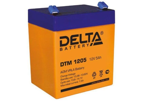 Аккумуляторная батарея Delta DTM 1205