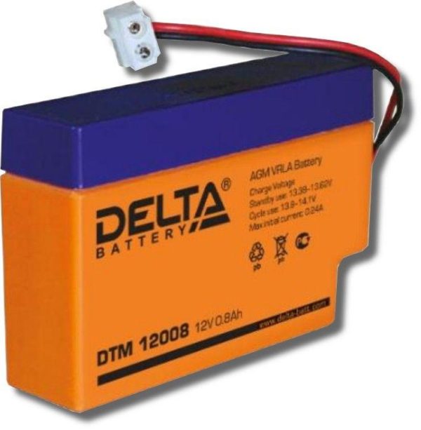 Delta DTM 12008 — аккумулятор