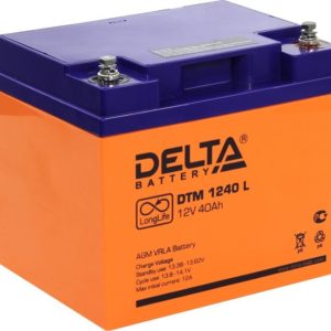 Delta DTM 1240 L (12V / 40Ah), Аккумуляторная батарея