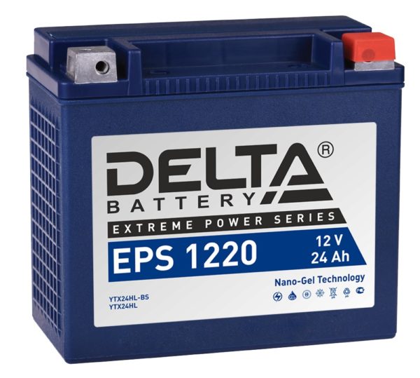 Delta EPS 1220 (12V / 24Ah), Аккумуляторная батарея