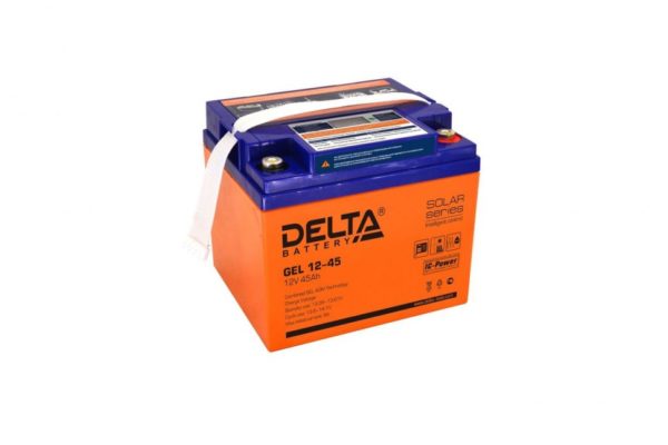 Delta GEL 12-45 (12V / 45Ah), Аккумуляторная батарея