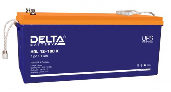 Delta HRL 12-180 X (12V / 180Ah), Аккумуляторная батарея