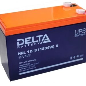 Delta HRL 12-9 (1234W) X (12V / 9Ah), Аккумуляторная батарея