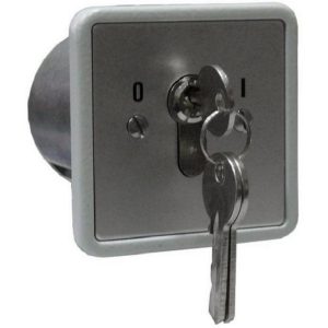 Переключатель с ключом Keyswitch, врезной, 2 группы контактов НР/НЗ, высокий уровень секретности Smartec ST-ES120