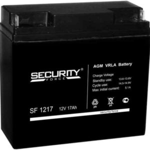 Security Force SF1217 — аккумуляторная батарея