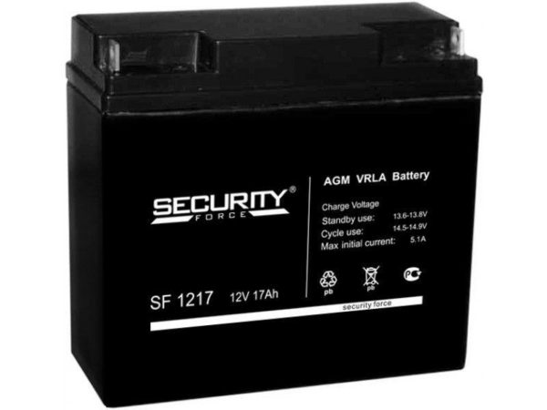 Security Force SF1217 — аккумуляторная батарея