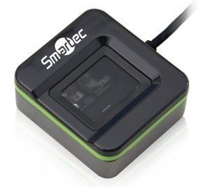 USB-сканер отпечатков пальцев Работа под управлением ПО Timex Разрешение 500 dpi Smartec ST-FE800
