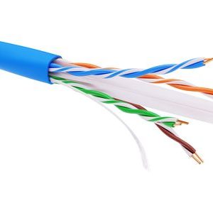 Информационный кабель неэкранированый U/UTP 4х2 CAT6, LSZH, синий