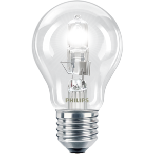 Лампа EcoClassic 53W E27 230V A55 CL 1CT PHILIPS