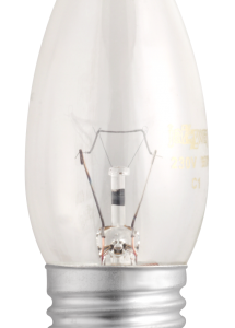 Лампа (ЛН) B35 240V 40W E27 прозр Jazzway