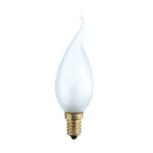 Лампа "свеча на ветру" Е14 накаливания матовая 40Вт 230В PHILIPS