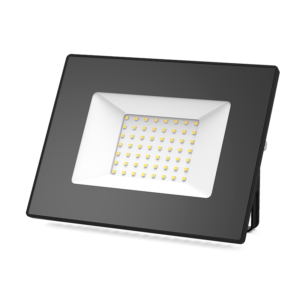 Прожектор (LED) 50Вт 3350лм 3000К IP65 черный Gauss
