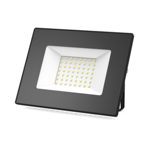 Прожектор (LED) 50Вт 3800лм 6500К IP65 черный Gauss