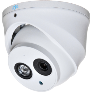 RVi-1ACE402A (6.0 мм) white 4 мп уличная купольная мультиформатная видеокамера с ик подсветкой до 50м с передачей аудиосигнала по коаксиальному кабелю