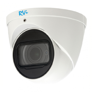 RVi-1ACE502MA (2.7-12 мм) white 5 мп уличная купольная мультиформатная видеокамера с моторизированным объективом и с передачей аудиосигнала по коаксиальному кабелю