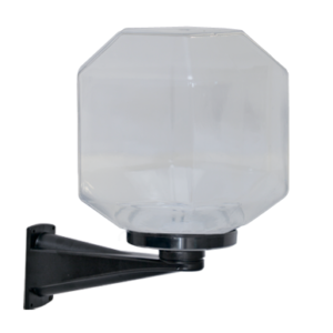 Светильник-бра ул. "КУБ", прозрачный под ЛН, КЛЛ, LED Poly Cube ЗСП