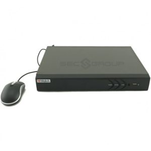 4-х канальный IP-регистратор с PoE NVR 8Мп 4k HiWatch DS-N304P B 4 канальный IP-видеорегистратор, c PoE