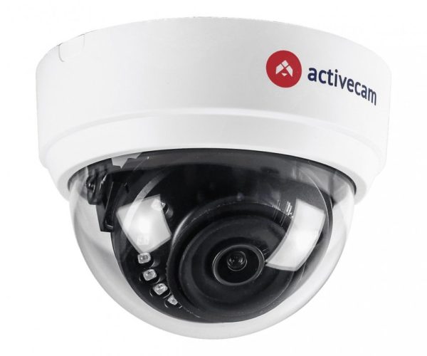 ActiveCam AC-H1D1 3.6 1 Мп уличная купольная CVBS, CVI, TVI, AHD видеокамера с подсветкой до 20м