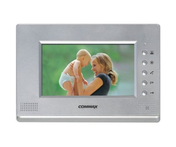 Commax CDV-71AM серебро 7" цветной CVBS видеодомофон