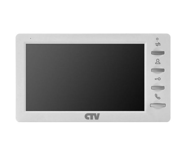 CTV-M1701MD белый 7" цветной CVBS видеодомофон