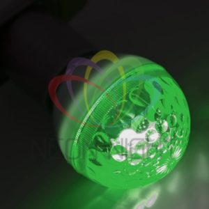Лампа строб E27, D50mm, зеленая NEON-NIGHT