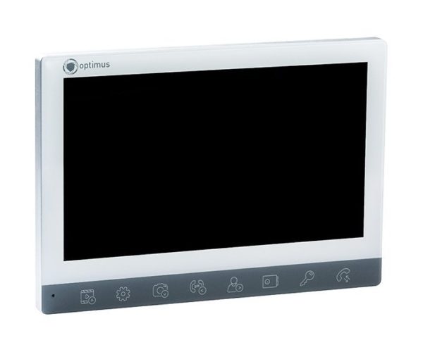 Optimus VMH-7 белый/серебро_v.1 7" цветной AHD, CVBS, CVI, TVI видеодомофон