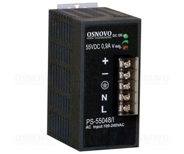 OSNOVO PS-55048/I блок питания 55 В, выходной ток 0.9А на DIN-рейку