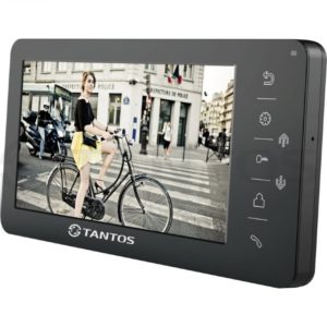 Tantos Amelie HD черный 7" цветной CVBS видеодомофон