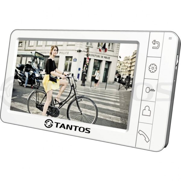 Tantos Amelie-SD белый 7" цветной CVBS видеодомофон