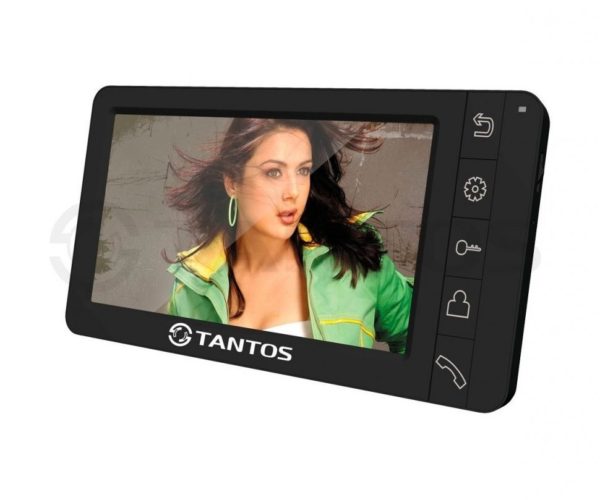 Tantos Amelie-SD черный 7" цветной CVBS видеодомофон