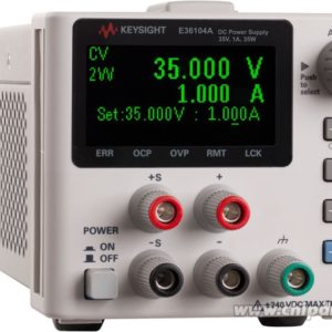 E36104A, Источник питания постоянного тока 35 Вт, 35 В, 1 А
