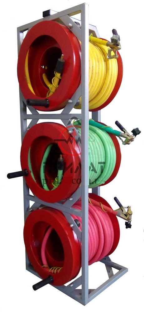 Блок барабанов с высоковольтными кабелями ПВВЭР-60-3,5 для ЭТЛ. Кабель для ЭТЛ. Кабель для КАЭЛ