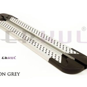Пороги алюминиевые Erkul Vision Grey для TOYOTA RAV4 2013