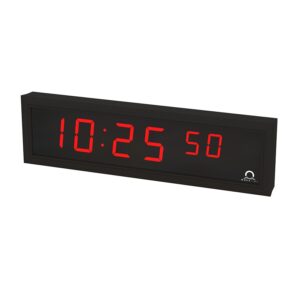 Цифровые часы односторонние 6 разрядов DC.100.6.R.N.N.BLACK