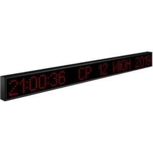 Вторичные электронные часы-календарь Импульс-412K-S12x128-ETN-NTP