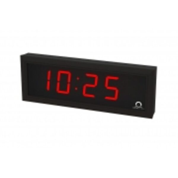 Цифровые часы односторонние 4 разряда DC.57.4.R.N.N.BLACK