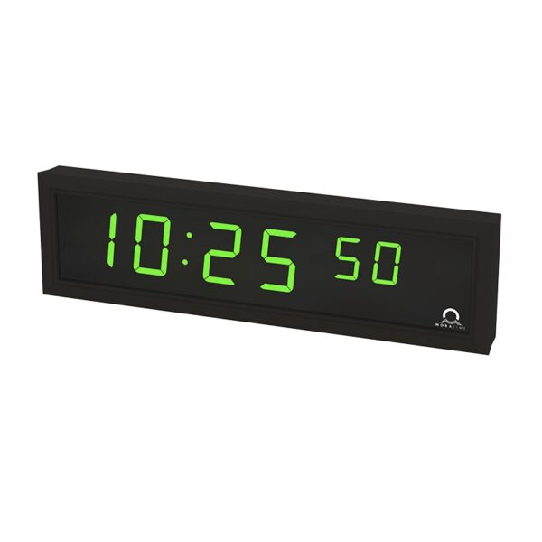 Цифровые часы односторонние 6 разрядов DC.57.6.G.N.N.SILVER
